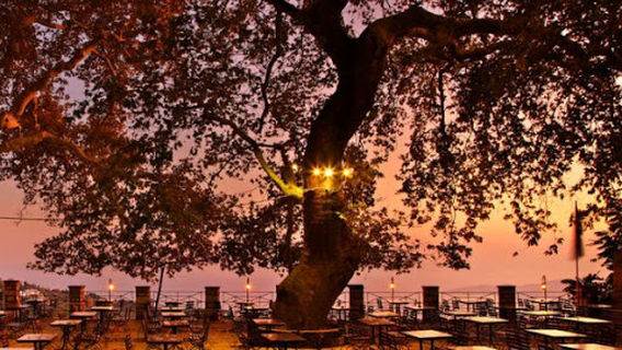 Makrinitsa Central Square