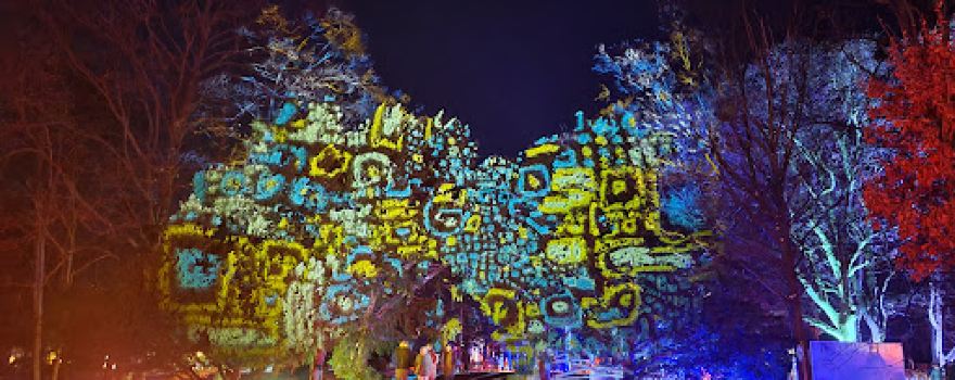 Illumina, Lichtergarten im Schlosspark Laxenburg