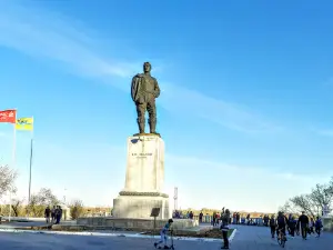 Chkalov monument