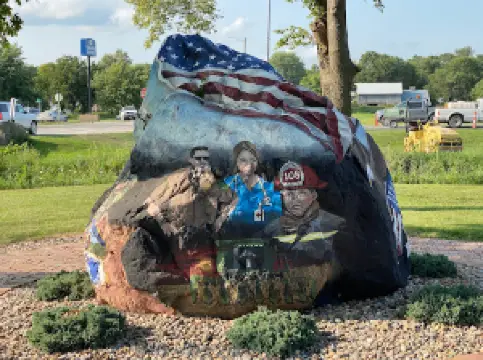 Carroll County Freedom Rock, Manning, Iowa