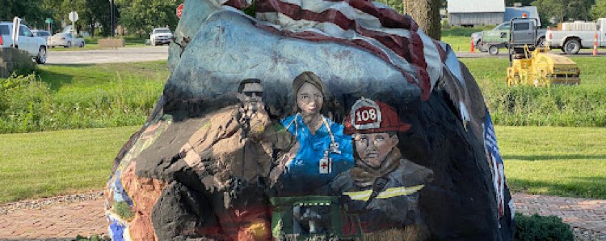 Carroll County Freedom Rock, Manning, Iowa