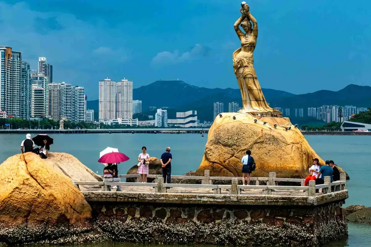 珠海 CityWalk, 珠海漁女像