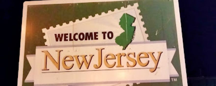 Welcome to New Jersey Sign