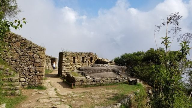 Temple of the Moon at Machu Picchu