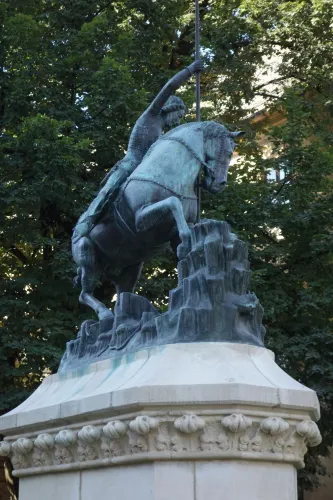 Saint George Statue