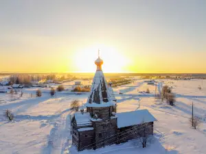 Церковь Иоанна Златоуста в Саунино
