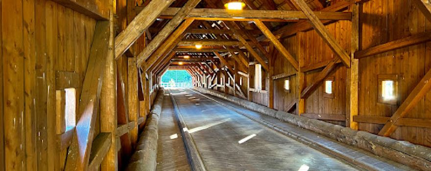 Radošovský wooden bridge