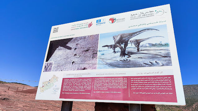 Traces de dinosaures (IOUAREDEN)