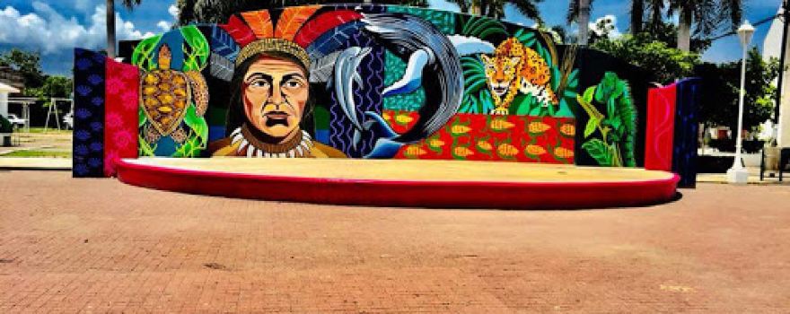 Plaza Publica de El Porvenir, Nay.