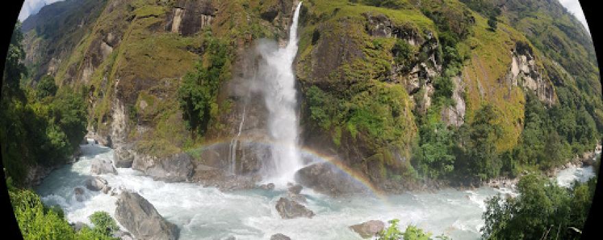 Chamche Waterfall - च्याम्चे झरना