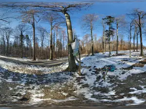 Przełęcz pod Zamkową Górą 508 m n.p.m.