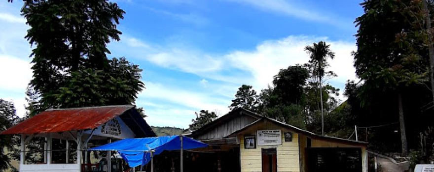 Gedung Pusat Imformasi Geopark Kaldera Danau Toba