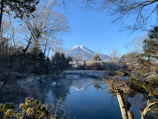 富士山天然湧水池淺池