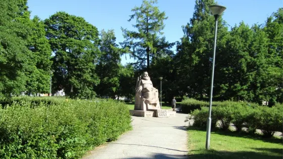 Jakob Hurda monument