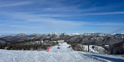 志賀高原滑雪場