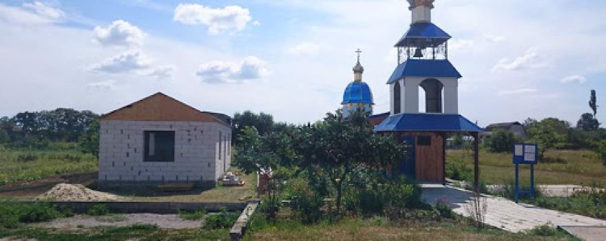 The temple in honor of the icon of the Mother of God Pecherskoi