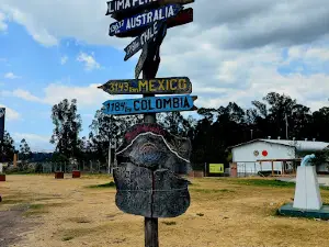 La Bola de Guachala, Linea Ecuatorial