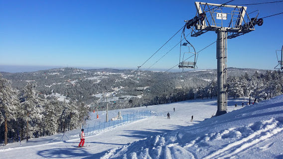 Ski Slope Black Summit