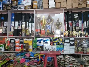 Nishu Sports Zone (Bhaghel Market) Station Road