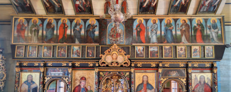 Drevený chrám sv. Kozmu a Damiána - Lukov