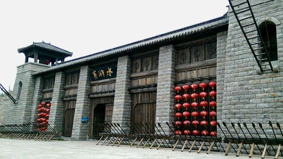 shui po liang shan feng jing ming sheng qu - liang shan zhai