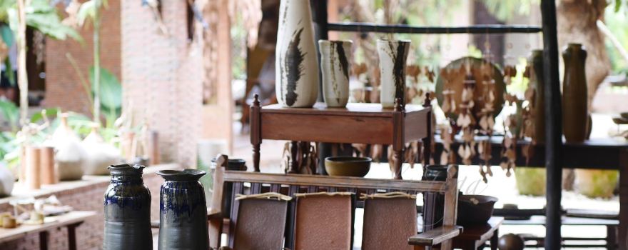 Ugu Bigyan's Pottery Garden