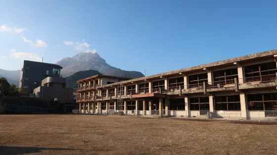 Former Onokoba Elementary School Bldg Ruins