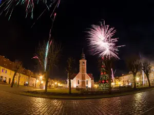 Rynek w Chocianowie