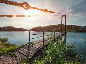 Kaeng Krachan Dam Rope Bridge