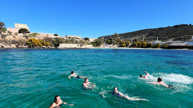 Blue rent boat Cagliari