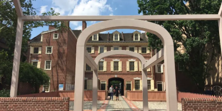 富蘭克林故居遺址