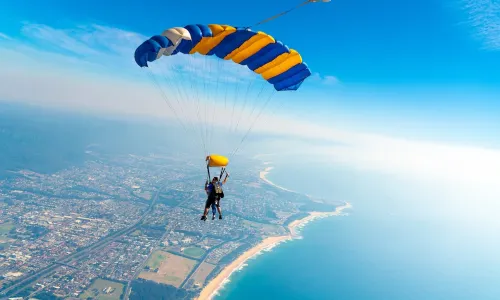 Skydiving in Sydney