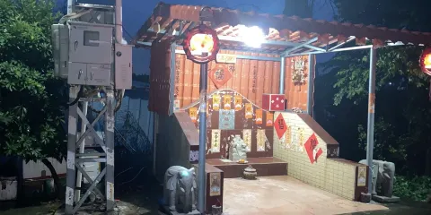 團結三隊福德廟