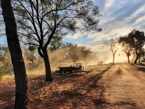 Charlotte Plains Station, Borehead Camping Area and Hot Baths