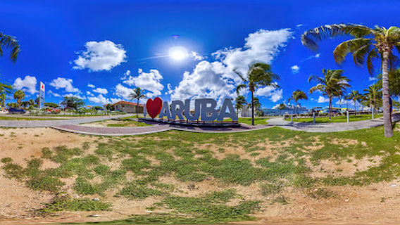 I Love Aruba Sign
