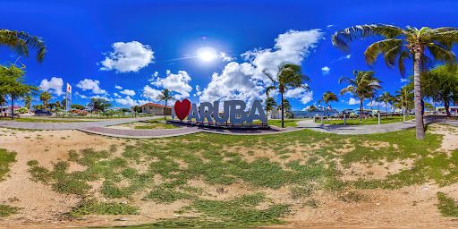 I Love Aruba Sign