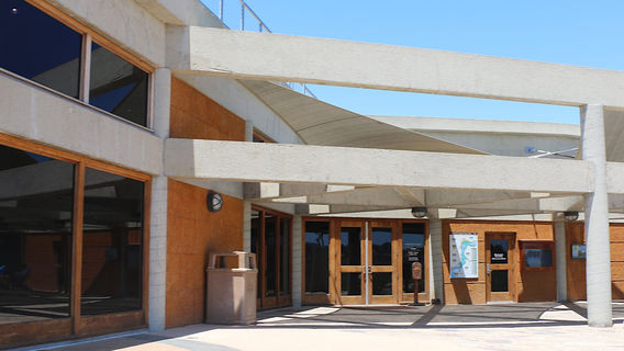 Peter and Mary Muth Interpretive Center (main entrance)
