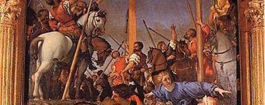 La Crocifissione di Lorenzo Lotto
