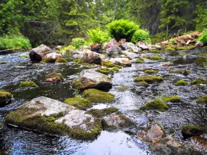 Njupeskar waterfall