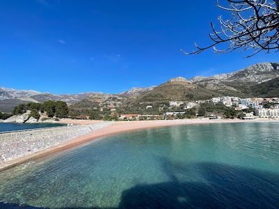 Sveti Stefan view point