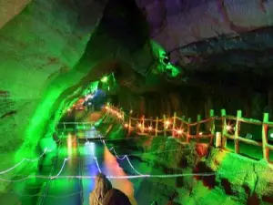 First Cave of Underground River Drifting in China