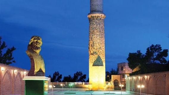 The tomb of Shams-e Tabrizi