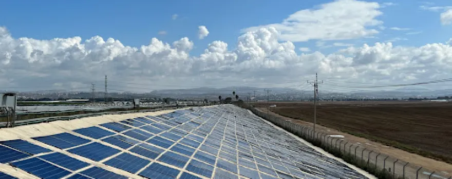 Lookout and Observation Stock Mishmar Hasharon and reservoirs Emek Hefer