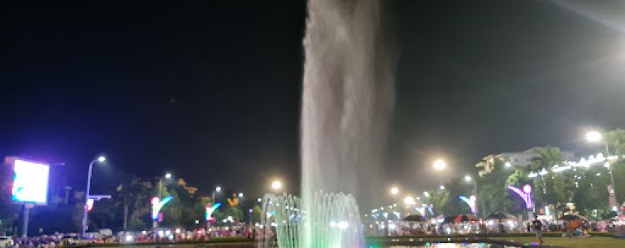 Fountain of Hung Yen Square