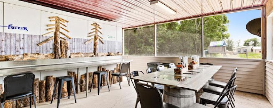 Hidden Meadows Campground Bar and Grill on Blind Lake.