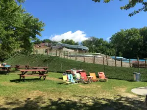 Breezy Picnic Grounds Waterslides