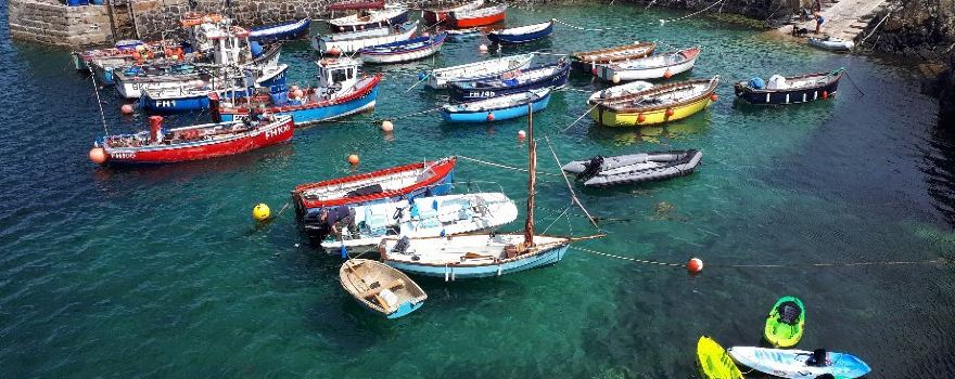 Coverack harbour