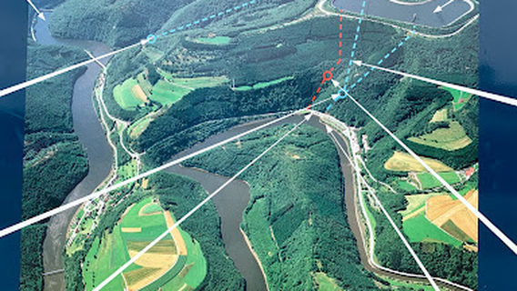 Le bassin supérieur sur le Mont Saint Nicolas