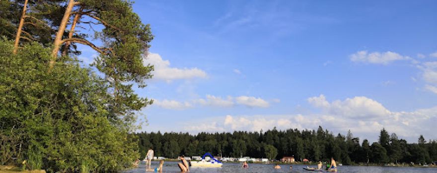 Kemp na pláži Velké Dářko