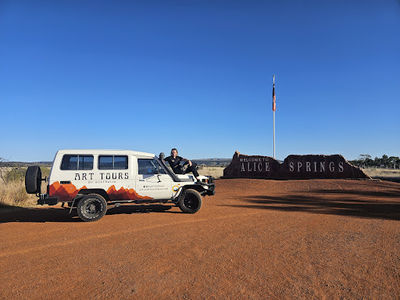 Welcome to Alice Springs Sign